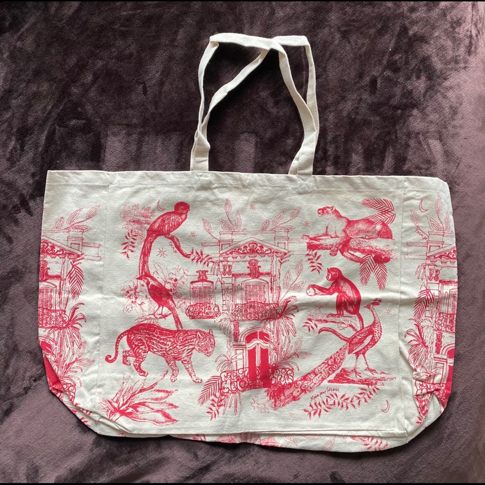 Sezane Canvas Tote Bags